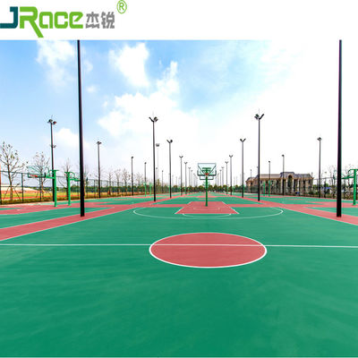 Eco - friendly Anti - slip Basketball Sport Court 3 - 8 mm Thickness