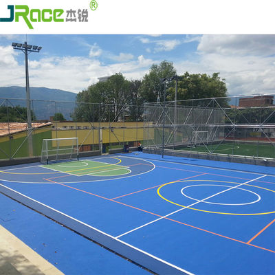 Eco - friendly Anti - slip Basketball Sport Court 3 - 8 mm Thickness